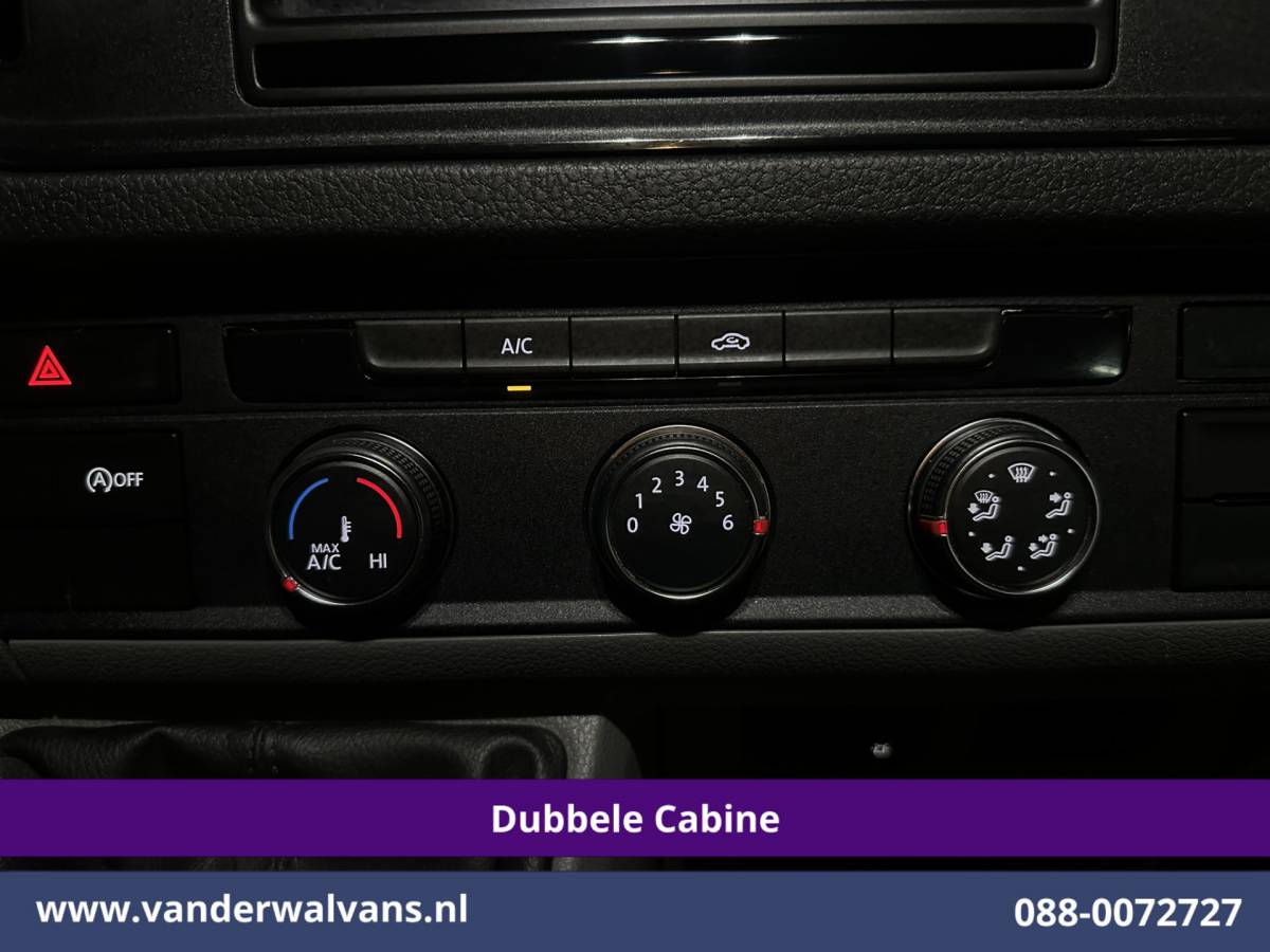 Volkswagen Crafter Volkswagen Crafter 2.0 177pk Pick Up Dubbele Cabine 3500kg Trekhaak Open Laadbak Euro6 Airco | 6-Zits | Camera | Navigatie | Apple Carplay Android Auto, Cruisecontrol, Chauffeursstoel