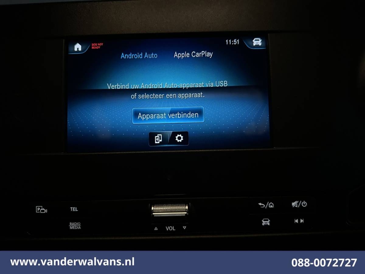 Mercedes-Benz Sprinter Mercedes-Benz Sprinter 317 CDI 170pk L3H2 Euro6 Airco | Apple Carplay | Cruisecontrol | Stoelverwarming Android Auto, Parkeersensoren, Bijrijdersbank