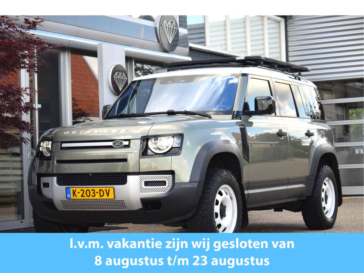 Land Rover Defender Land Rover Defender 110 2.0 P300 110 SE 7p. OrigNL 7-zits | Panodak!