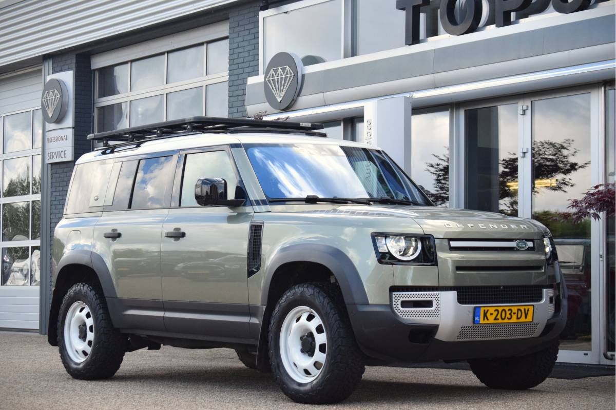 Land Rover Defender Land Rover Defender 110 2.0 P300 110 SE 7p. OrigNL 7-zits | Panodak!