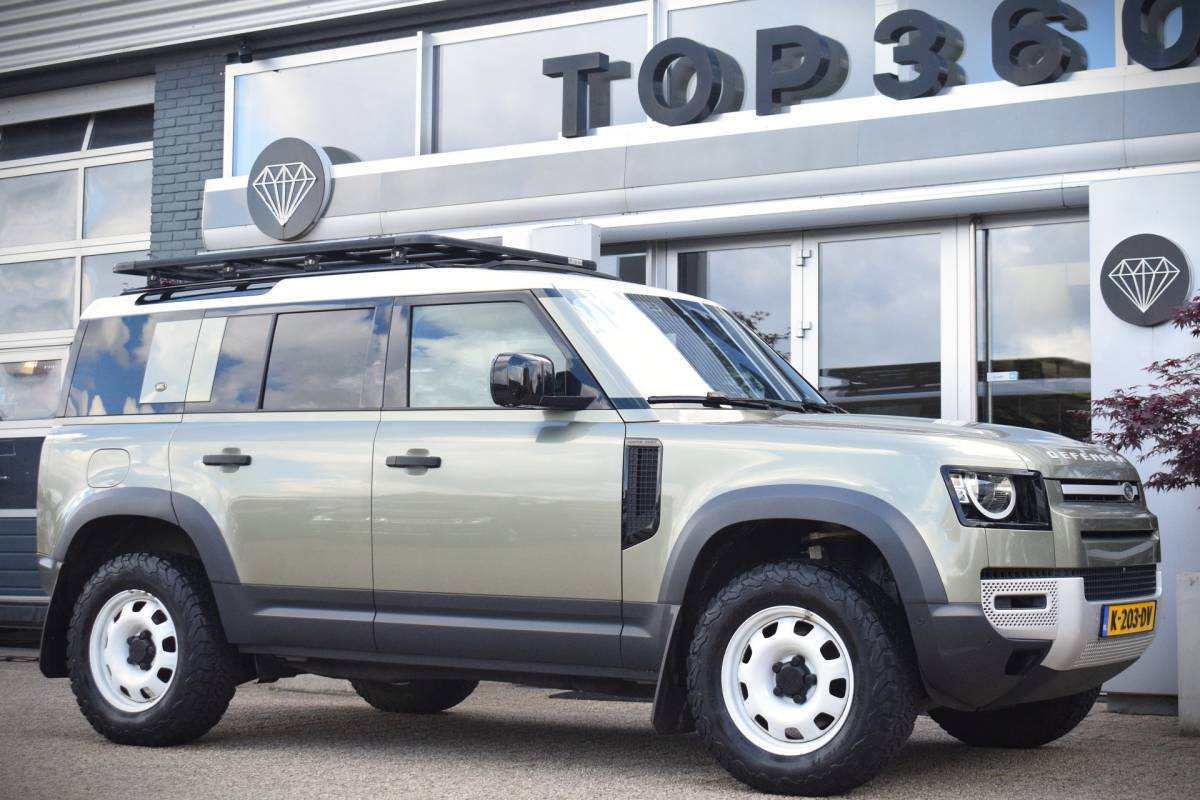 Land Rover Defender Land Rover Defender 110 2.0 P300 110 SE 7p. OrigNL 7-zits | Panodak!