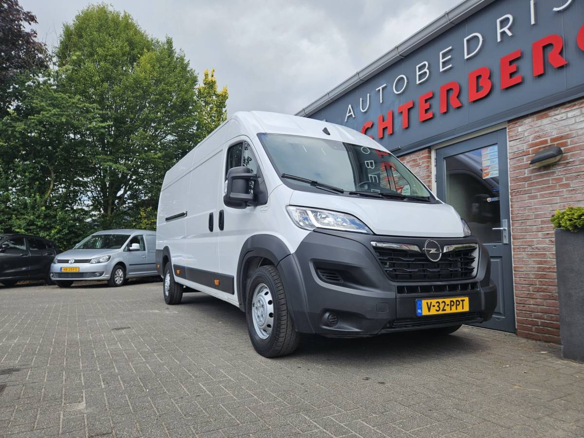 Opel Movano Opel MOVANO 2.2D 165 Zwaar L4H2 3.5t Mooie/Nette Bus! 165PK! Airco! Cruise Control! 3-Zitplaatsen!