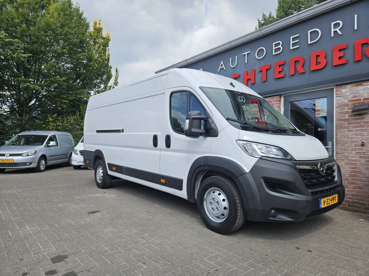 Opel Movano Opel MOVANO 2.2D 165 Zwaar L4H2 3.5t Mooie/Nette Bus! 165PK! Airco! Cruise Control! 3-Zitplaatsen!