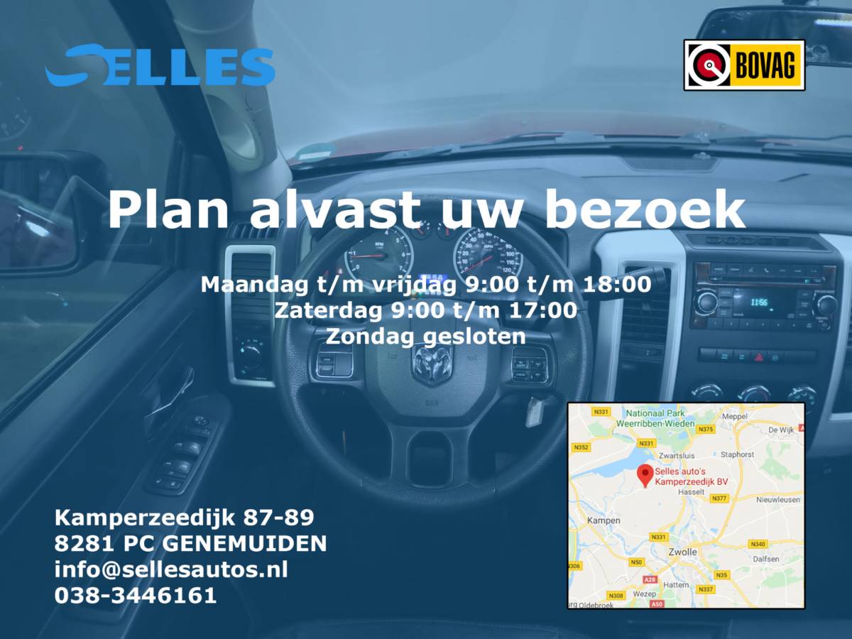 Dodge Ram 1500 Dodge Ram 1500 5.7 V8 Crew Cab | 6 Persoons | LPG Onderbouw | Deksel | Trekhaak