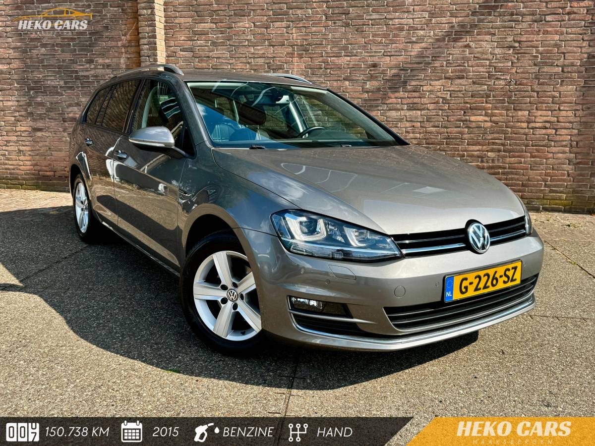 Volkswagen Golf VOLKSWAGEN GOLF Variant Lounge 1.4 TSI·Camera·Trekhaak·Stoelverw.·Cruise·Xenon