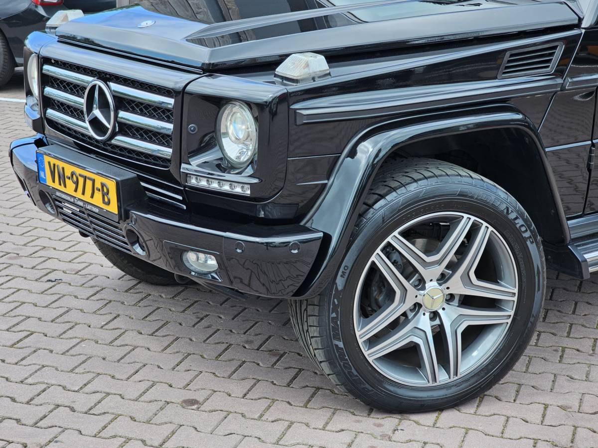 Mercedes-Benz G-Klasse Mercedes-Benz G-klasse 350 BLUETEC 211PK | Distronic | Schuif/kantel dak | Designo | Stoelverwarming/verkoeling | Stuurverw. | Trekhaak | Elek. stoelen + memory | Camera | Standverwarming | Grijs kenteken | Vol |