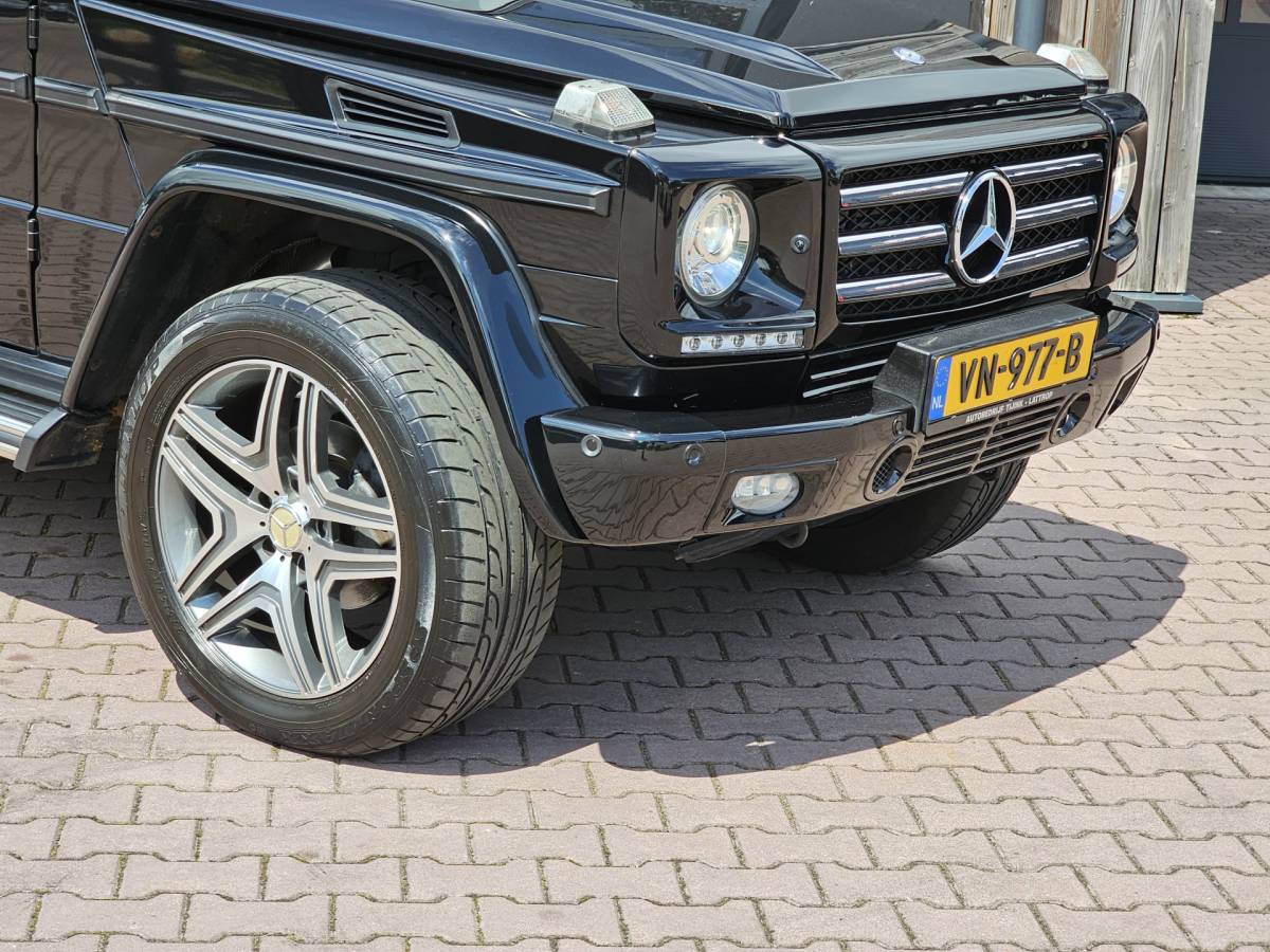 Mercedes-Benz G-Klasse Mercedes-Benz G-klasse 350 BLUETEC 211PK | Distronic | Schuif/kantel dak | Designo | Stoelverwarming/verkoeling | Stuurverw. | Trekhaak | Elek. stoelen + memory | Camera | Standverwarming | Grijs kenteken | Vol |