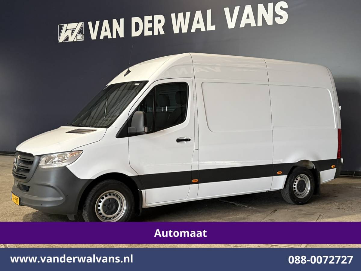 Mercedes-Benz Sprinter Mercedes-Benz Sprinter 315 CDI 150pk 9G-Tronic Automaat L2H2 Euro6 Airco | Camera | Apple Carplay | Cruisecontrol Android Auto, Chauffeursstoel, Stoelverwarming, Parkeersensoren, Bijrijdersbank