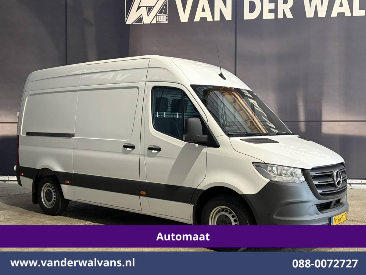 Mercedes-Benz Sprinter Mercedes-Benz Sprinter 315 CDI 150pk 9G-Tronic Automaat L2H2 Euro6 Airco | Camera | Apple Carplay | Cruisecontrol Android Auto, Chauffeursstoel, Stoelverwarming, Parkeersensoren, Bijrijdersbank