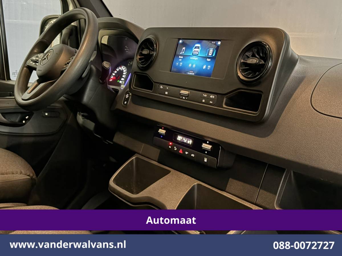 Mercedes-Benz Sprinter Mercedes-Benz Sprinter 315 CDI 150pk 9G-Tronic Automaat L2H2 Euro6 Airco | Camera | Apple Carplay | Cruisecontrol Android Auto, Chauffeursstoel, Stoelverwarming, Parkeersensoren, Bijrijdersbank