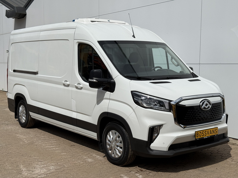 Maxus eDeliver9 Maxus eDeliver 9 89 kWh 204PK L3H2 Elektrische Koelwagen Vriezer Dual Thermo King -22°C/22°C Camera Cruise Control Apple Carplay Parkeersensoren Koel Koeler Kühl Kühler Kühlwagen Kühlkasten Frigo Vries