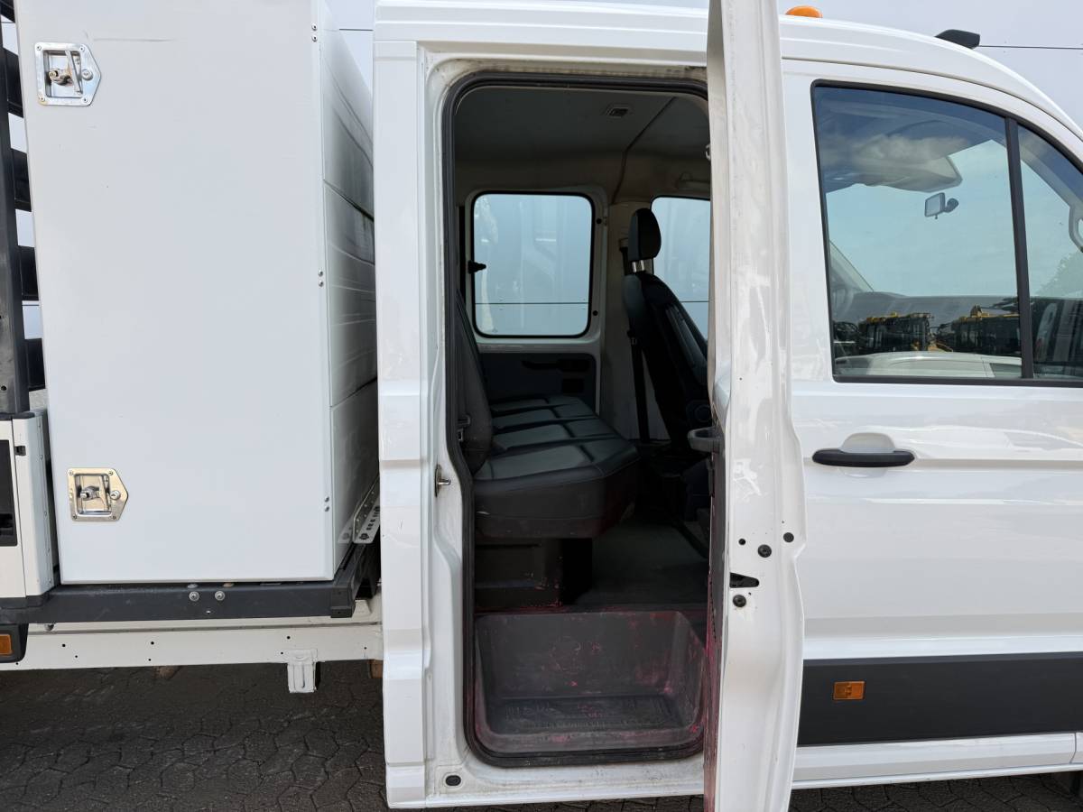 MAN TGE Man TGE 3.140 2.0 TDI Automaat Open Laadbak Dubbele cabine 6-persoons Airco Trekhaak Navigatie Carplay Pritische Pickup Open Box