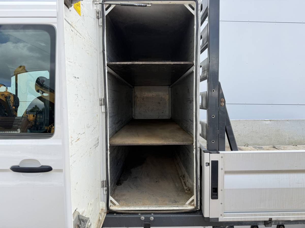MAN TGE Man TGE 3.140 2.0 TDI Automaat Open Laadbak Dubbele cabine 6-persoons Airco Trekhaak Navigatie Carplay Pritische Pickup Open Box
