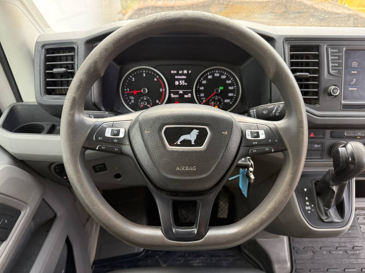 MAN TGE Man TGE 3.140 2.0 TDI Automaat Open Laadbak Dubbele cabine 6-persoons Airco Trekhaak Navigatie Carplay Pritische Pickup Open Box