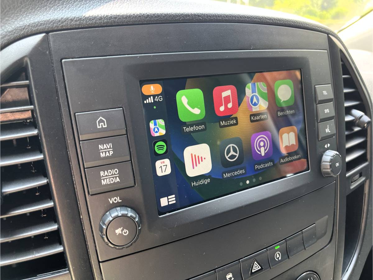 Mercedes-Benz Vito Mercedes-Benz Vito 116 CDI Lang | 3 PERS | AIRCO | CAM | CARPLAY | CRUISE | LM 20″ | NAVI | PDC V&A | STOELVERW.