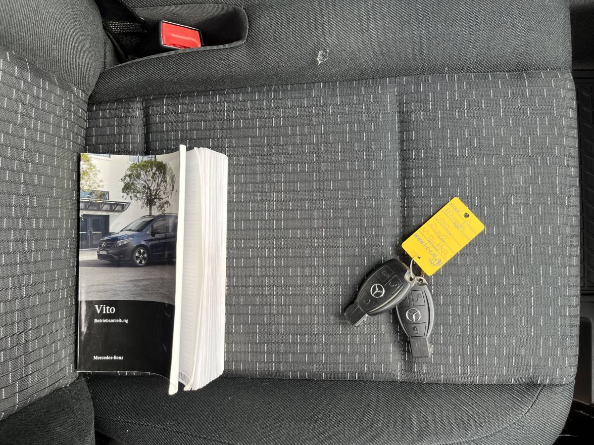 Mercedes-Benz Vito Mercedes-Benz Vito 116 CDI Lang | 3 PERS | AIRCO | CAM | CARPLAY | CRUISE | LM 20″ | NAVI | PDC V&A | STOELVERW.