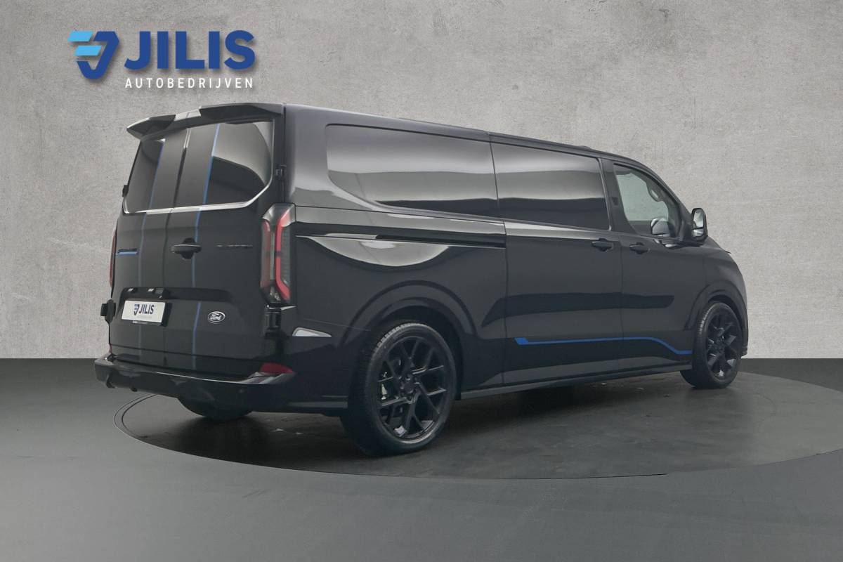 Ford  Ford E-Custom 340 L2 Raptor Sport Edition 71KWh | Lederen bekleding | 2x schuifdeur | 3-zitplaatsen | Stoelverwarming