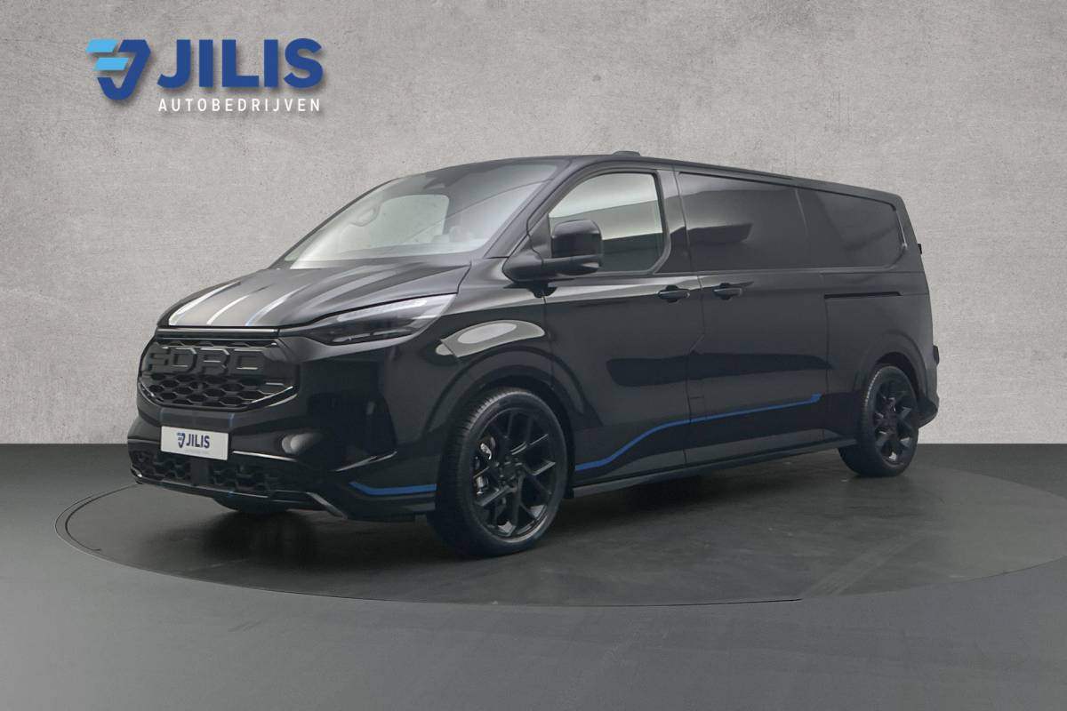 Ford  Ford E-Custom 340 L2 Raptor Sport Edition 71KWh | Lederen bekleding | 2x schuifdeur | 3-zitplaatsen | Stoelverwarming