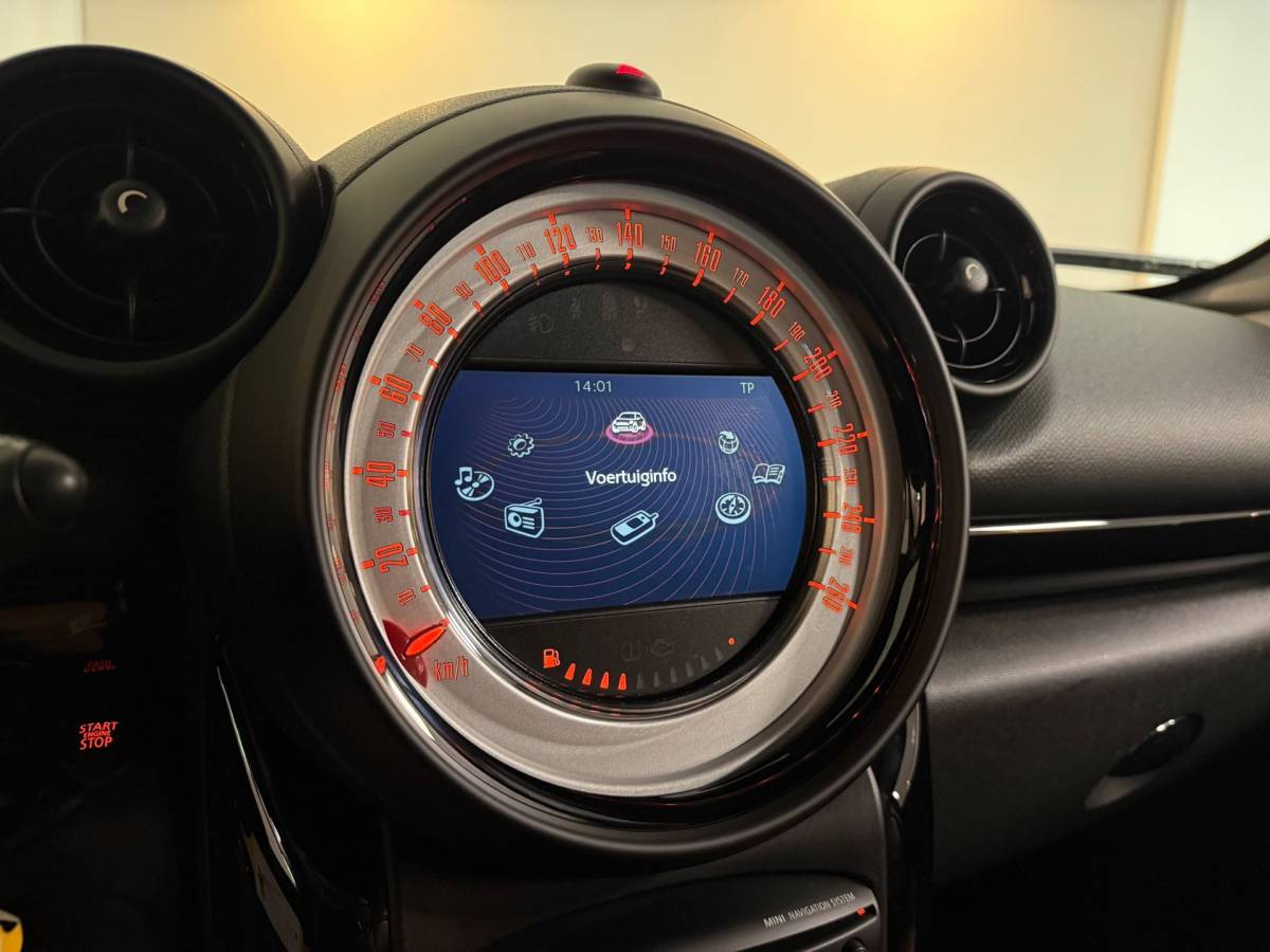 MINI Paceman Mini Paceman 1.6 Cooper Chili *Luxe Leder!* Stoelverw.|Navi|Cruise|BT|PDC|All-seasons|Sfeerverlichting