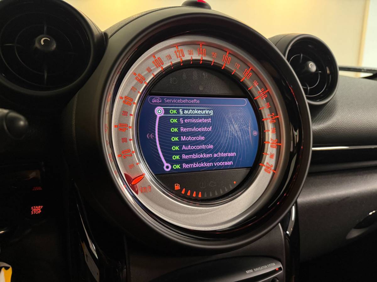 MINI Paceman Mini Paceman 1.6 Cooper Chili *Luxe Leder!* Stoelverw.|Navi|Cruise|BT|PDC|All-seasons|Sfeerverlichting