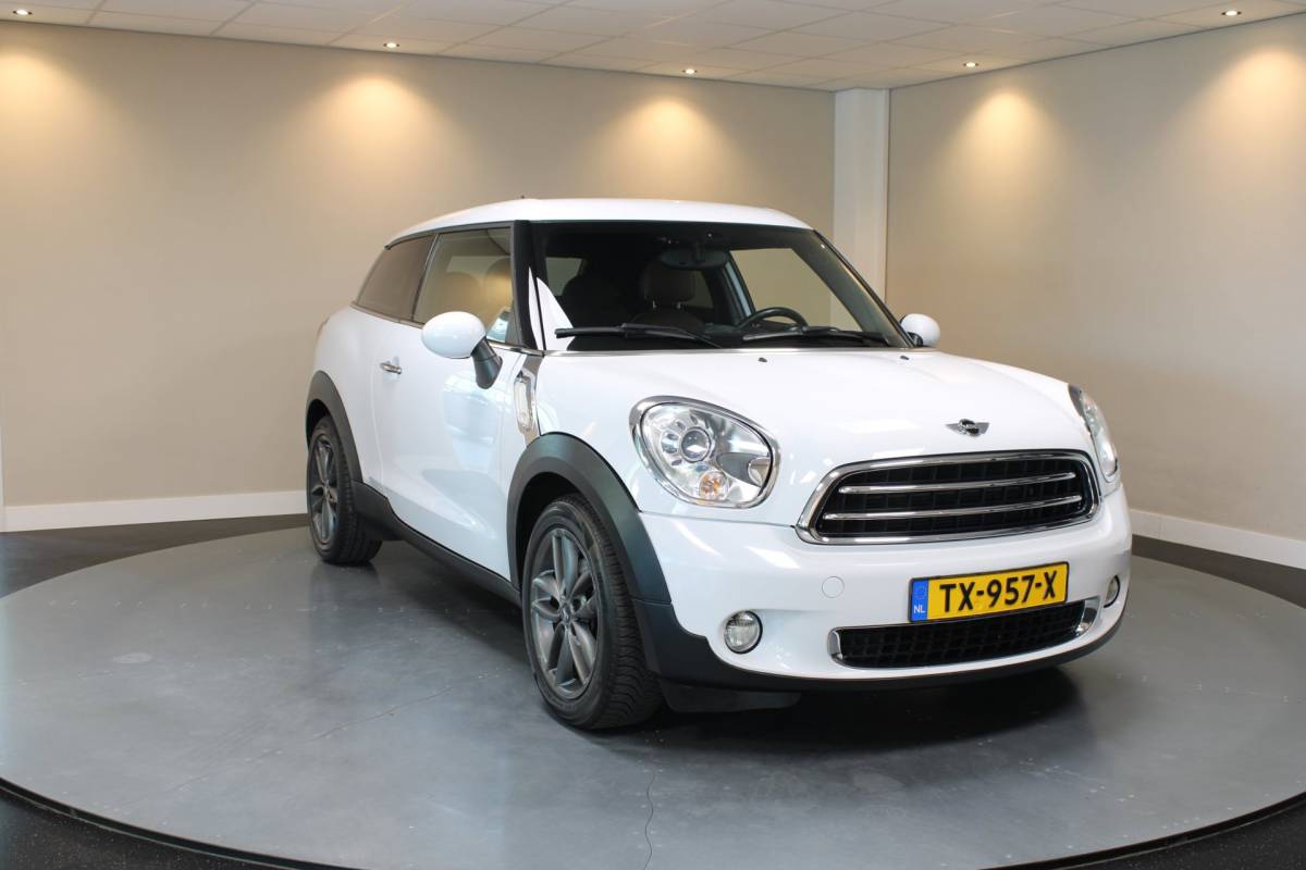 MINI Paceman Mini Paceman 1.6 Cooper Chili *Luxe Leder!* Stoelverw.|Navi|Cruise|BT|PDC|All-seasons|Sfeerverlichting