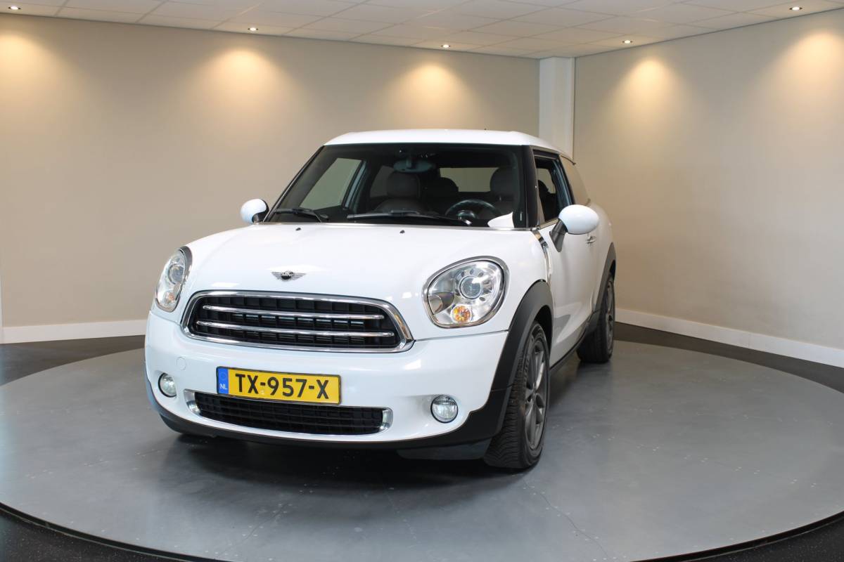 MINI Paceman Mini Paceman 1.6 Cooper Chili *Luxe Leder!* Stoelverw.|Navi|Cruise|BT|PDC|All-seasons|Sfeerverlichting