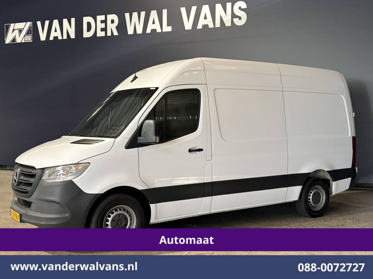 Mercedes-Benz Sprinter Mercedes-Benz Sprinter 317 CDI 170pk 9G-Tronic Automaat L2H2 Euro6 Airco | Camera | Navigatie | Apple Carplay | Cruisecontrol Android Auto, Stoelverwarming, Trekhaak, Bijrijdersbank