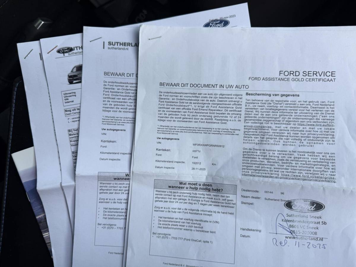 Ford Transit Connect Ford Transit Connect 1.0 Benz, Airco Camera Navi Dealer onderhouden