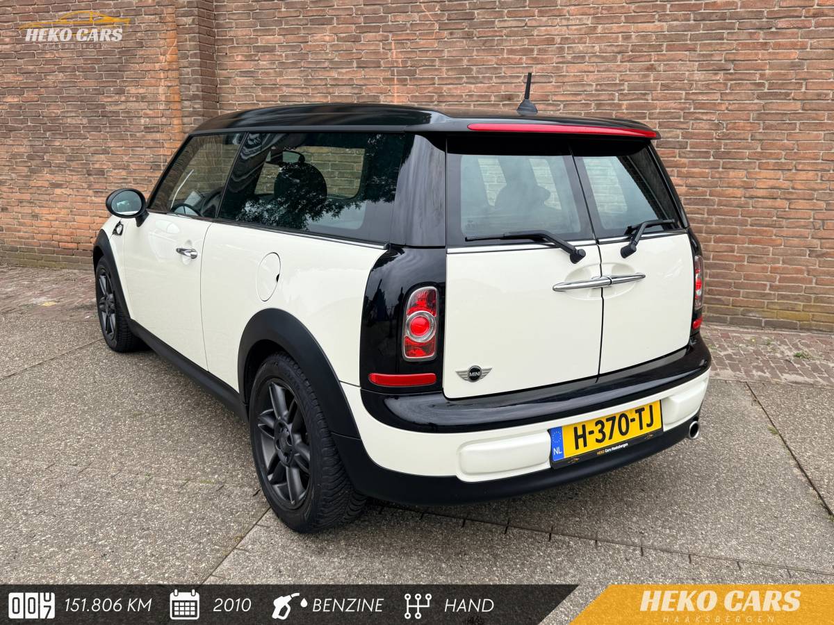 MINI Clubman MINI Clubman 1.6 One Pepper·Pano·Leer·Stoelverw.·Climate·16 inch LM velgen