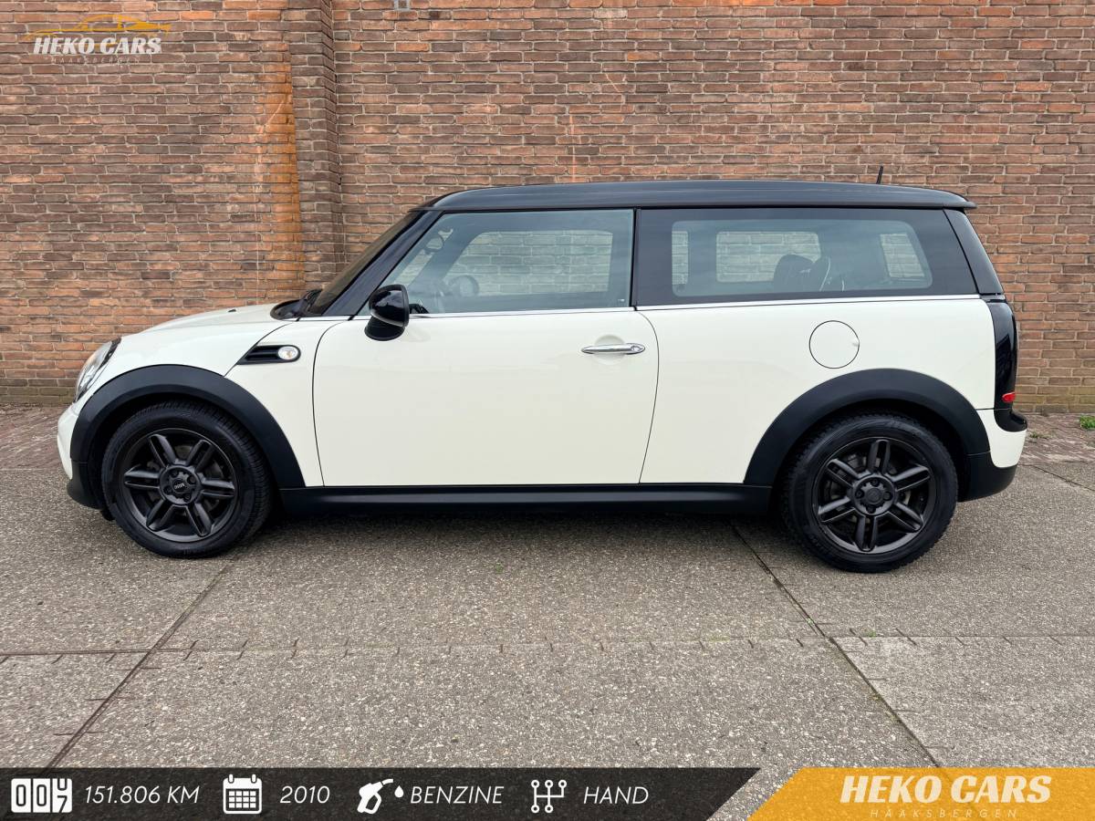 MINI Clubman MINI Clubman 1.6 One Pepper·Pano·Leer·Stoelverw.·Climate·16 inch LM velgen