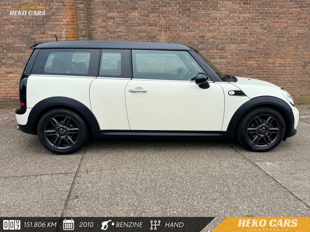 MINI Clubman MINI Clubman 1.6 One Pepper·Pano·Leer·Stoelverw.·Climate·16 inch LM velgen