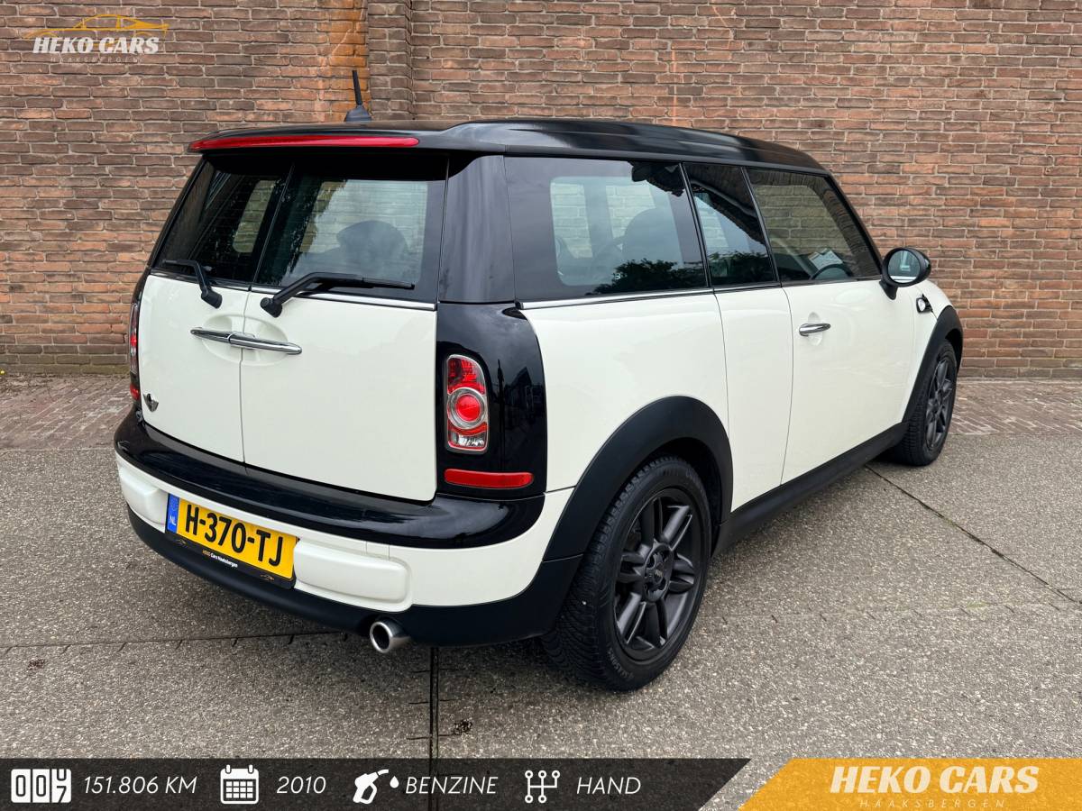 MINI Clubman MINI Clubman 1.6 One Pepper·Pano·Leer·Stoelverw.·Climate·16 inch LM velgen
