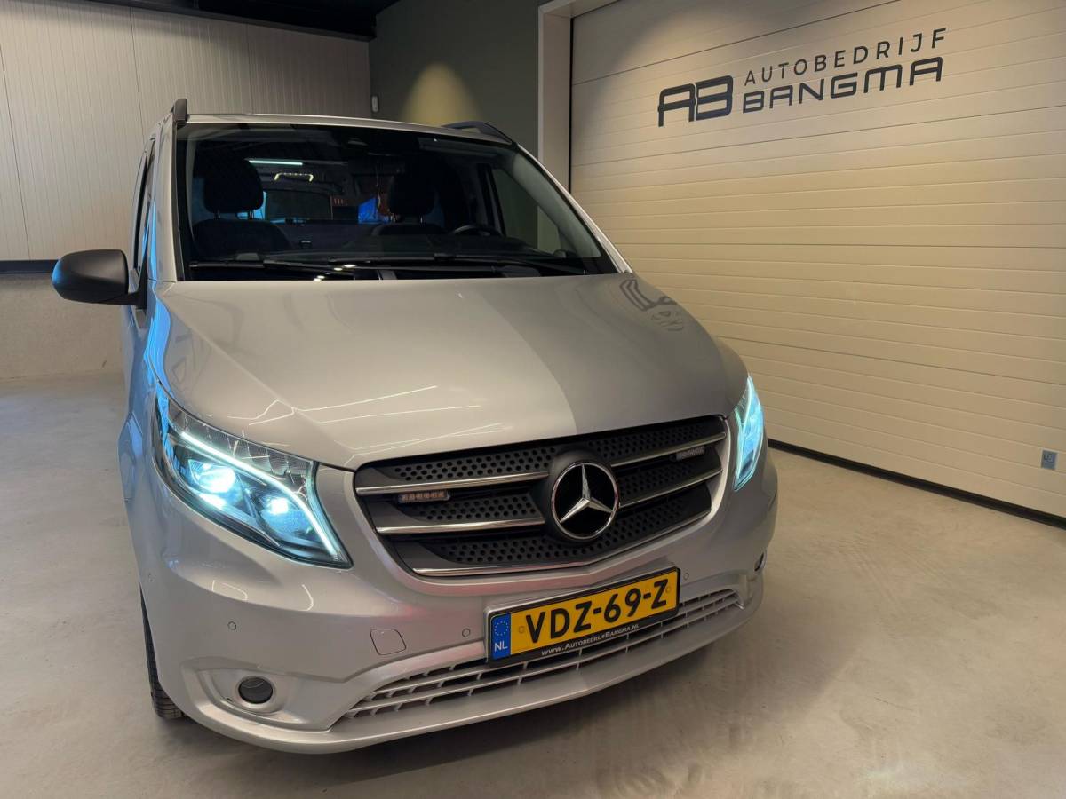Mercedes-Benz Vito Mercedes-Benz Vito 119 CDI LANG AUTOMAAT|NAVIGATIE|LM-VELG|XENON|CLIMA AIRCO|CRUISECONTROL|DUBBELE SCHUIFDEUR|V/D ZAAG INRICHTING