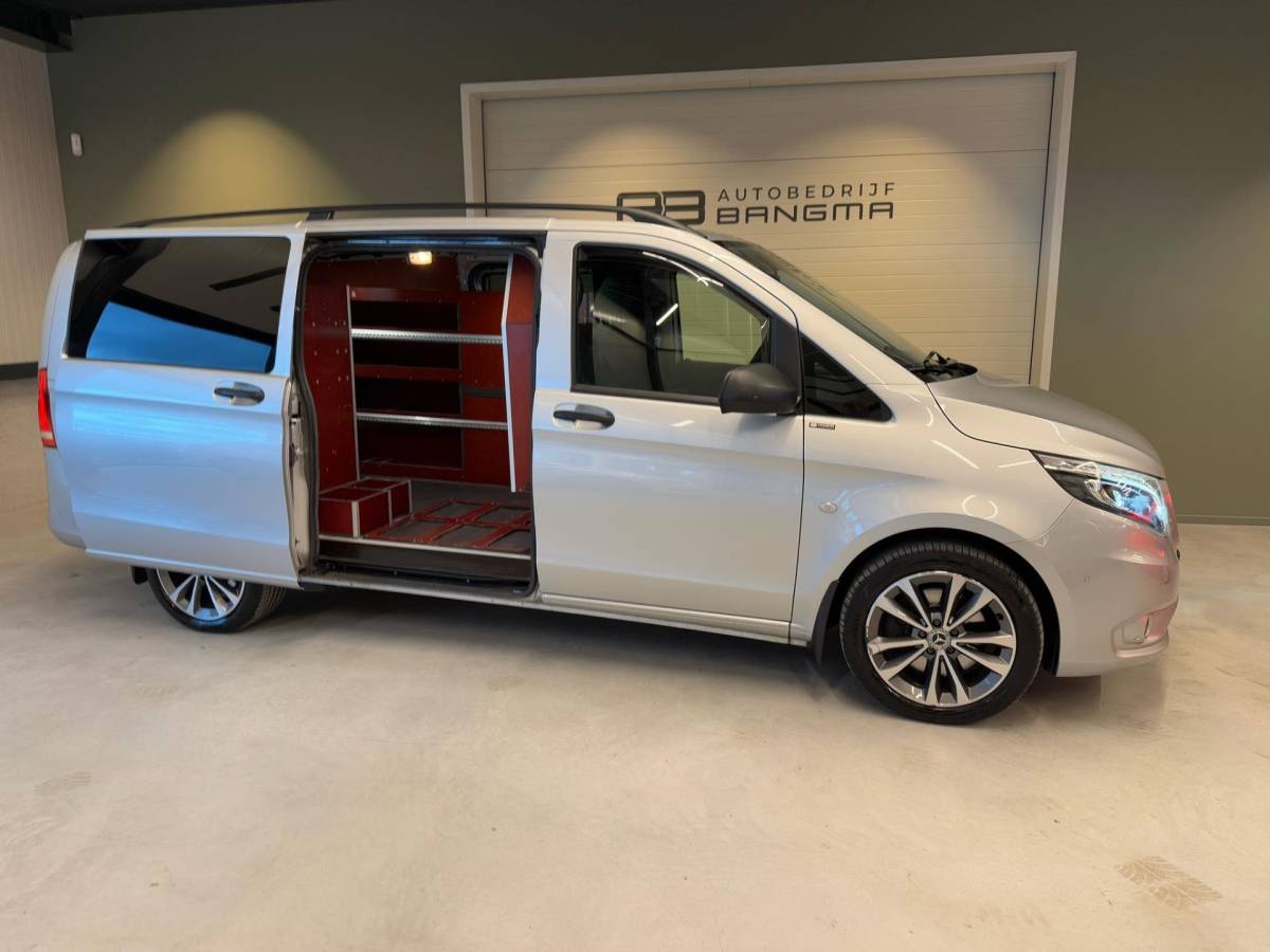 Mercedes-Benz Vito Mercedes-Benz Vito 119 CDI LANG AUTOMAAT|NAVIGATIE|LM-VELG|XENON|CLIMA AIRCO|CRUISECONTROL|DUBBELE SCHUIFDEUR|V/D ZAAG INRICHTING