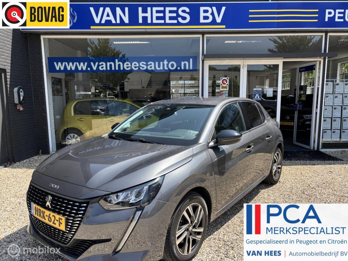 Peugeot 208 Peugeot 208 1.2 PureTech 100 Allure Pack navigatie en carplay Led koplampen cruise control Led koplampen