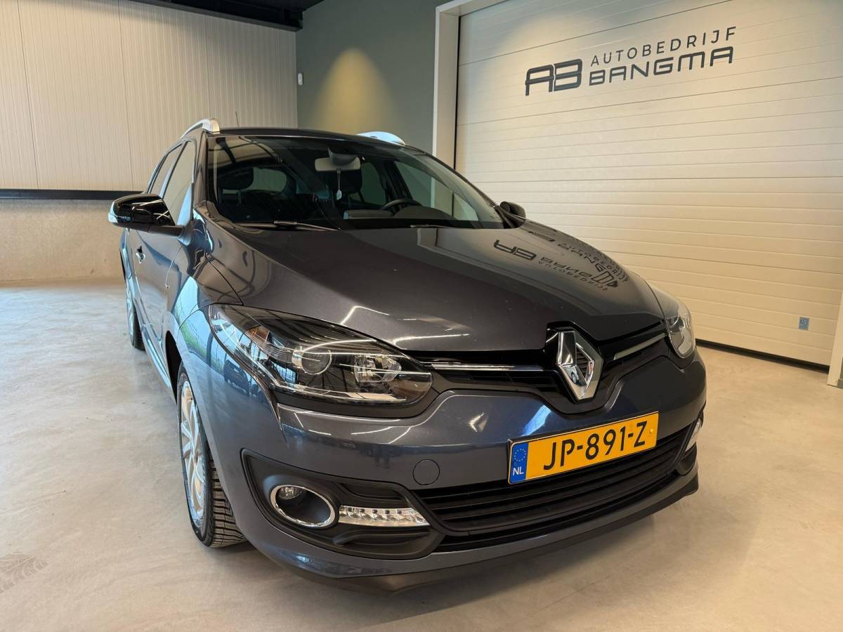 Renault Mégane Estate Renault Mégane Estate 1.2 TCe LIMITED-uitv|CLIMA AIRCO|LM-VELG|CRUISE CONTROL|ISOFIX|NAVIGATIE|nieuwe APK+O.H.BEURT BIJ AFLEVERING