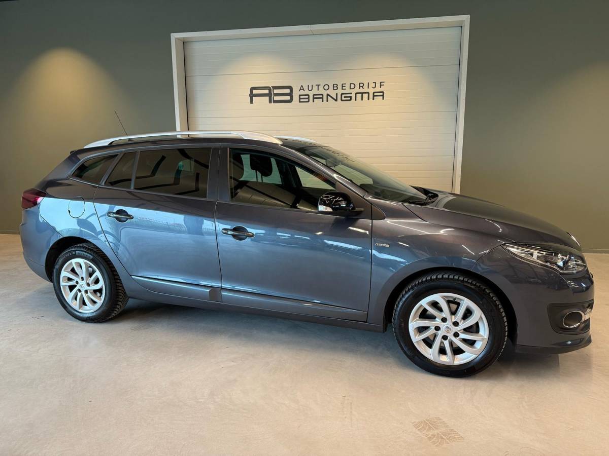 Renault Mégane Estate Renault Mégane Estate 1.2 TCe LIMITED-uitv|CLIMA AIRCO|LM-VELG|CRUISE CONTROL|ISOFIX|NAVIGATIE|nieuwe APK+O.H.BEURT BIJ AFLEVERING
