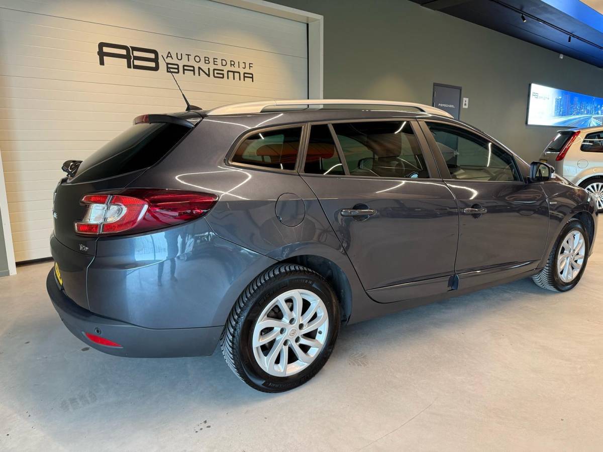 Renault Mégane Estate Renault Mégane Estate 1.2 TCe LIMITED-uitv|CLIMA AIRCO|LM-VELG|CRUISE CONTROL|ISOFIX|NAVIGATIE|nieuwe APK+O.H.BEURT BIJ AFLEVERING