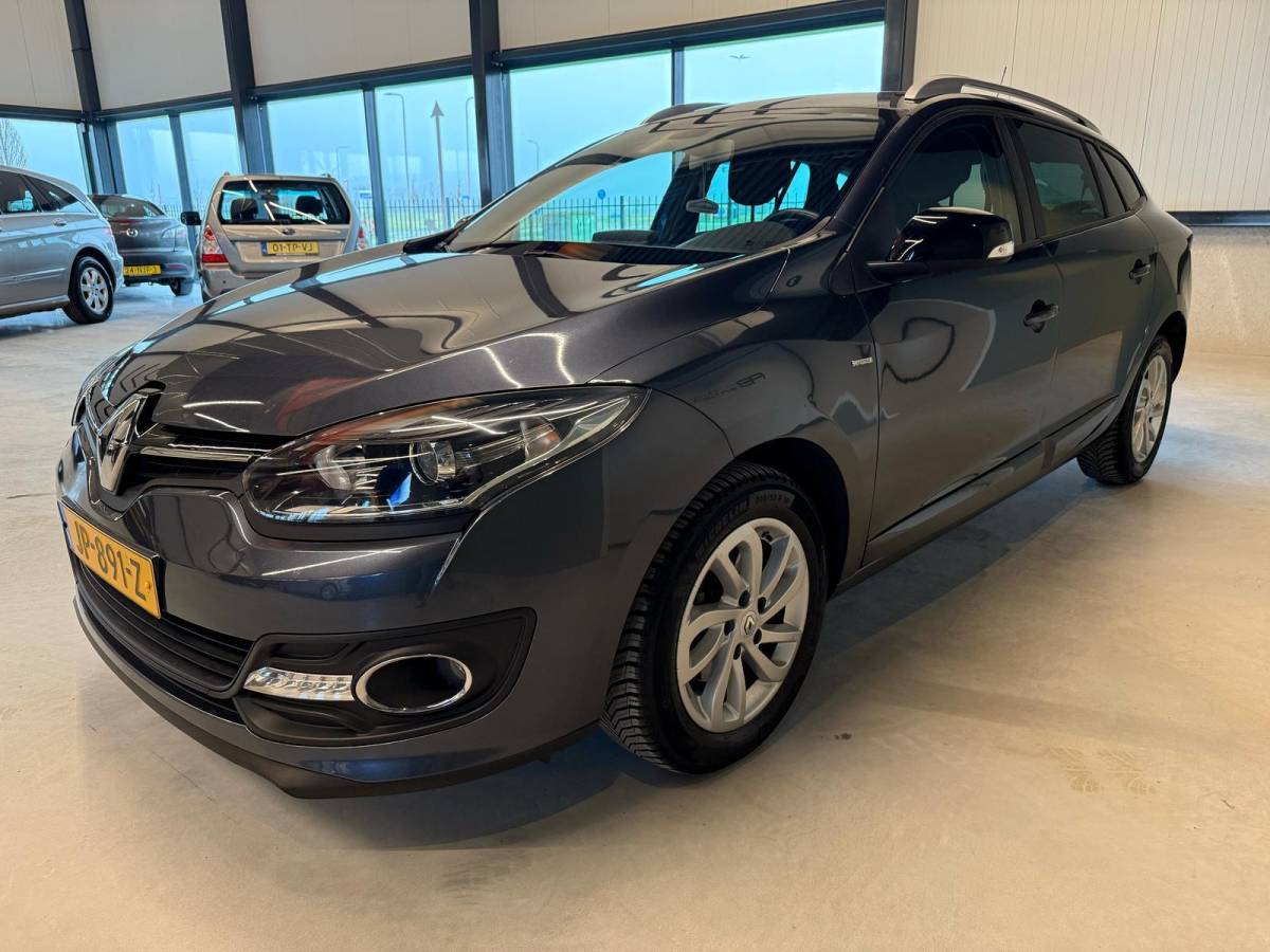 Renault Mégane Estate Renault Mégane Estate 1.2 TCe LIMITED-uitv|CLIMA AIRCO|LM-VELG|CRUISE CONTROL|ISOFIX|NAVIGATIE|nieuwe APK+O.H.BEURT BIJ AFLEVERING