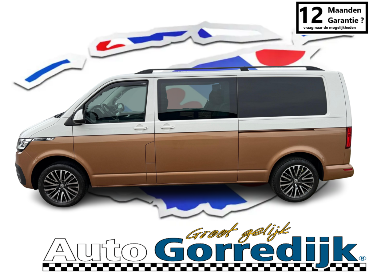 Volkswagen Transporter Volkswagen Transporter 2.0 TDI L2H1 31 DC 4Motion Bulli T6. 204PkDubbele Cabine DSG 31 L2H1 DIG. COCKPIT ADAPT. CRUISE LED, 2x Schuif