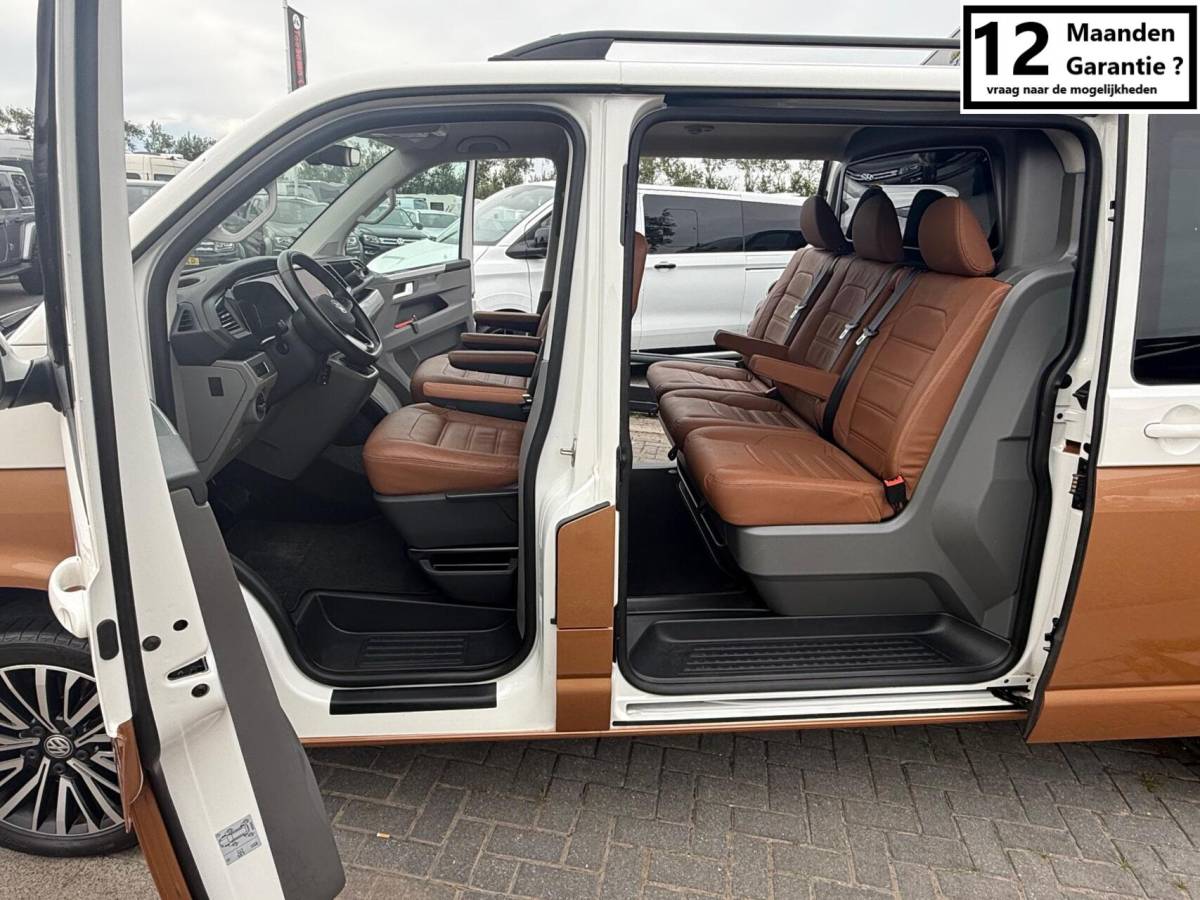 Volkswagen Transporter Volkswagen Transporter 2.0 TDI L2H1 31 DC 4Motion Bulli T6. 204PkDubbele Cabine DSG 31 L2H1 DIG. COCKPIT ADAPT. CRUISE LED, 2x Schuif