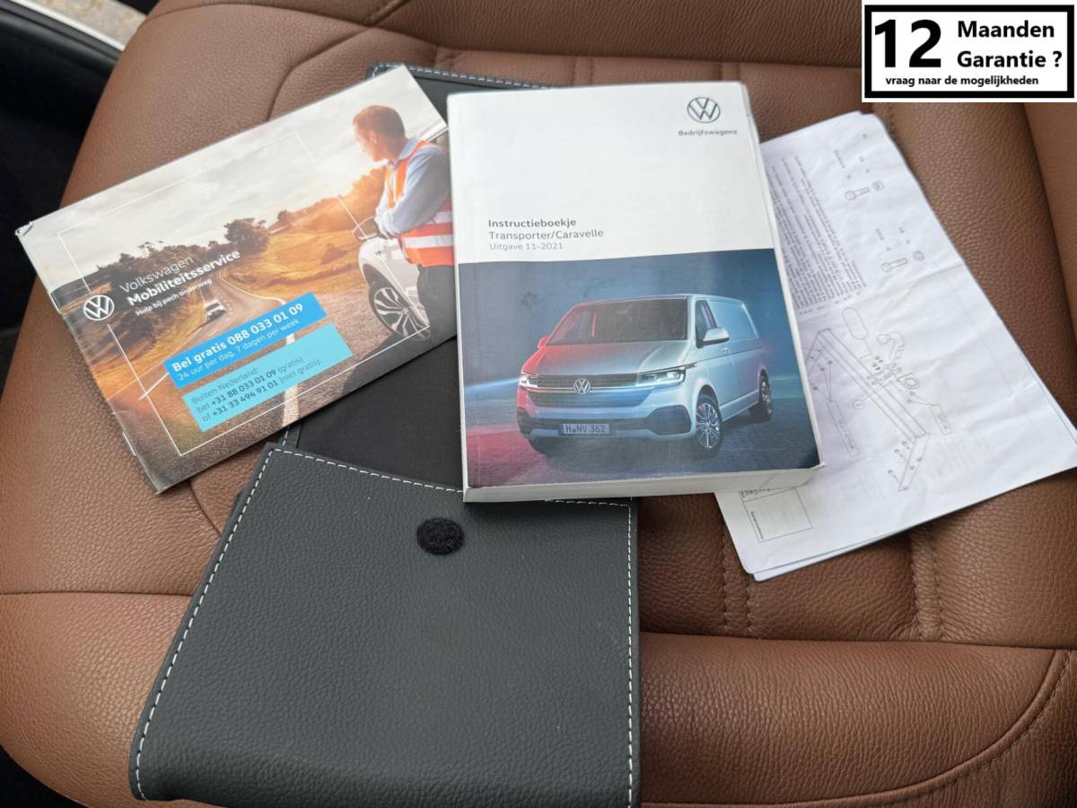Volkswagen Transporter Volkswagen Transporter 2.0 TDI L2H1 31 DC 4Motion Bulli T6. 204PkDubbele Cabine DSG 31 L2H1 DIG. COCKPIT ADAPT. CRUISE LED, 2x Schuif