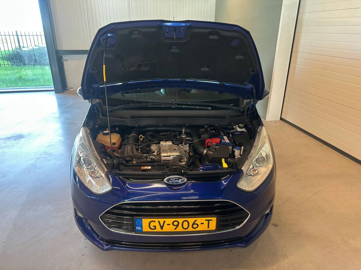 Ford B-MAX Ford B-Max 1.0 EcoBoost TITANIUM|CLIMA AIRCO|ISOFIX|LM-VELG|NAVIGATIE|PANORAMADAK|55.795 km NAP|nwe APK+O.H.BEURT+DISTRIBUTIERIEM