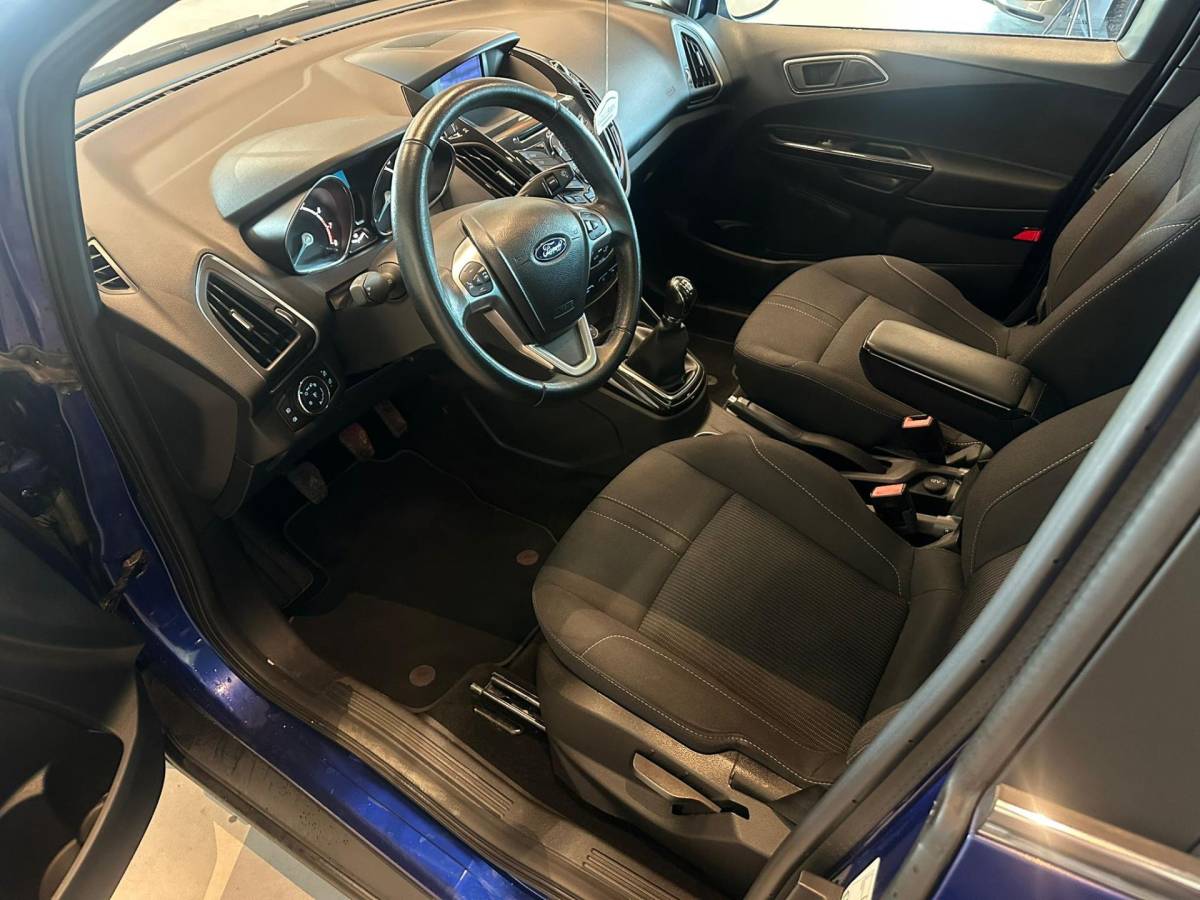 Ford B-MAX Ford B-Max 1.0 EcoBoost TITANIUM|CLIMA AIRCO|ISOFIX|LM-VELG|NAVIGATIE|PANORAMADAK|55.795 km NAP|nwe APK+O.H.BEURT+DISTRIBUTIERIEM