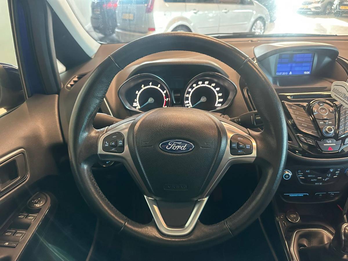 Ford B-MAX Ford B-Max 1.0 EcoBoost TITANIUM|CLIMA AIRCO|ISOFIX|LM-VELG|NAVIGATIE|PANORAMADAK|55.795 km NAP|nwe APK+O.H.BEURT+DISTRIBUTIERIEM