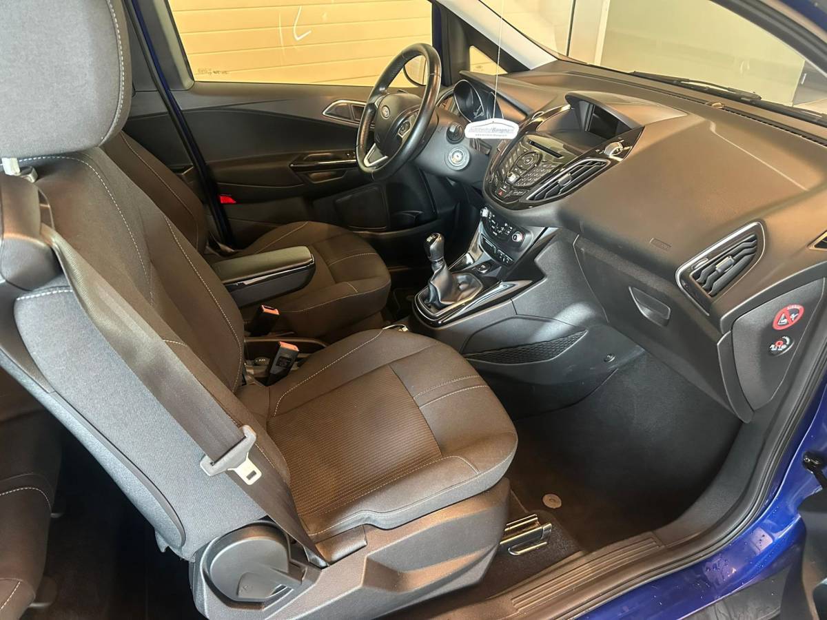 Ford B-MAX Ford B-Max 1.0 EcoBoost TITANIUM|CLIMA AIRCO|ISOFIX|LM-VELG|NAVIGATIE|PANORAMADAK|55.795 km NAP|nwe APK+O.H.BEURT+DISTRIBUTIERIEM
