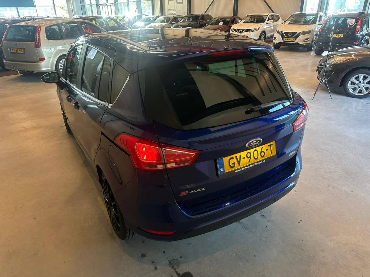 Ford B-MAX Ford B-Max 1.0 EcoBoost TITANIUM|CLIMA AIRCO|ISOFIX|LM-VELG|NAVIGATIE|PANORAMADAK|55.795 km NAP|nwe APK+O.H.BEURT+DISTRIBUTIERIEM