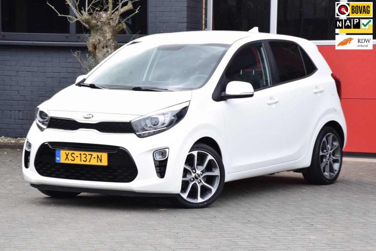 Kia Picanto Kia Picanto 1.0 CVVT Design Edition 2019 Navigator Navigatie Airco Cruise control Carplay