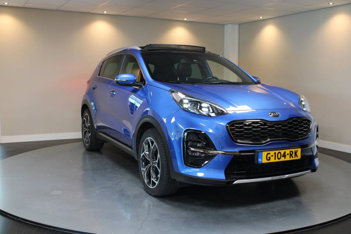 Kia Sportage Kia Sportage 1.6 T-GDI GT-Line *Automaat* Carplay|Pano|Stoel/Stuurverw.|Leer|Navi