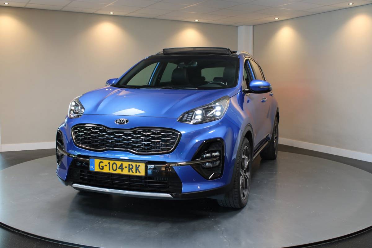 Kia Sportage Kia Sportage 1.6 T-GDI GT-Line *Automaat* Carplay|Pano|Stoel/Stuurverw.|Leer|Navi